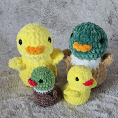 Obrazek Zestaw maskotek „Kaczy Kwartet”