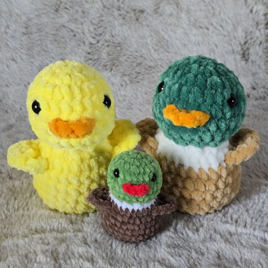 Obrazek Zestaw maskotek „Kaczy Tercet 2”